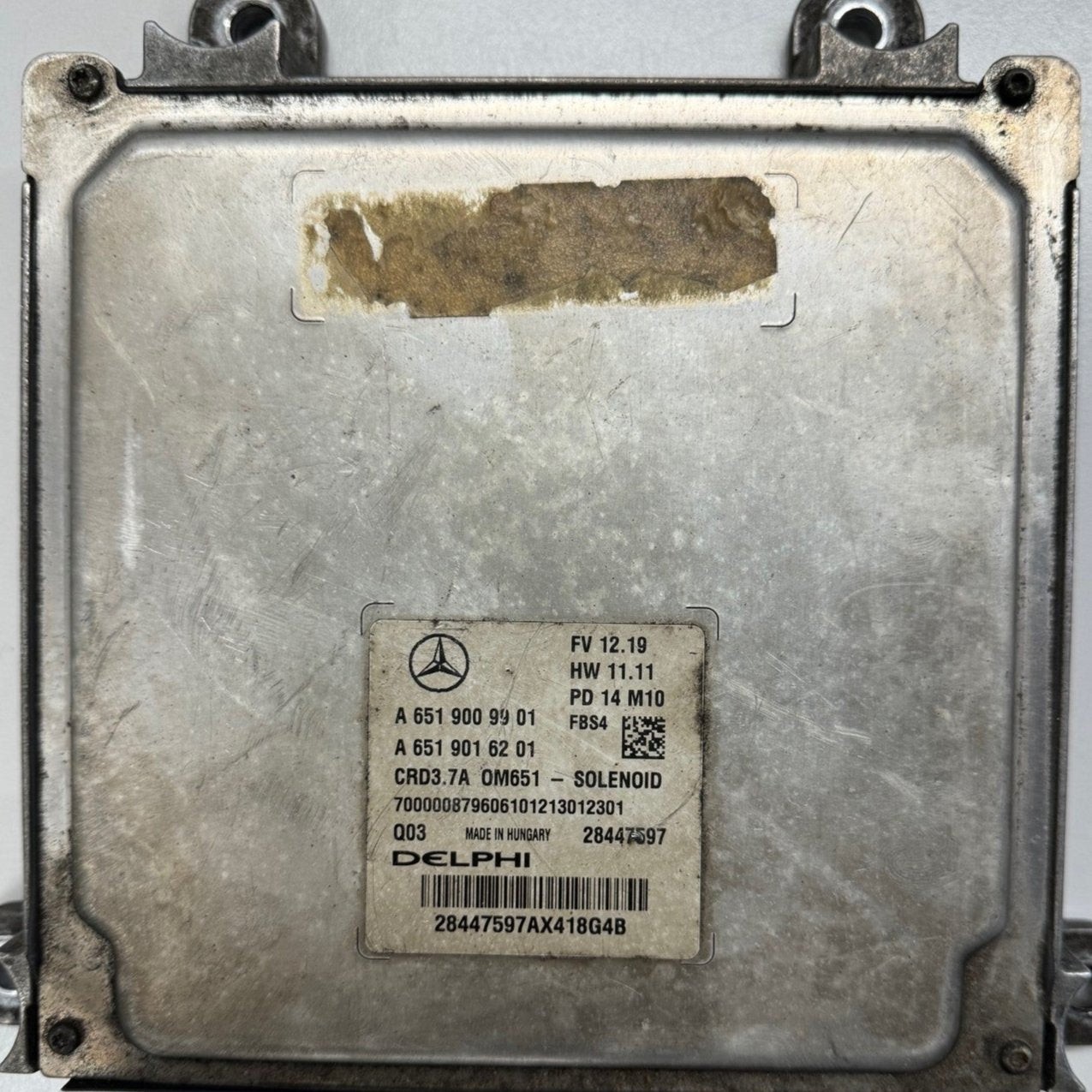 Original Files Mercedes Delphi CRD3.7A A6519009901 A6519016201 B112581 HW 6519040800 SW 6519023203 Software upgrade 6519036569
