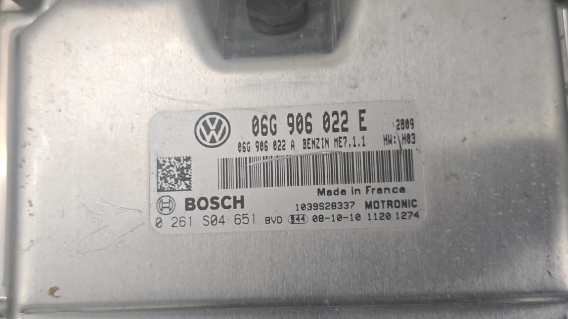 IMMO OFF File , Wegfahrsperre Dateien , Volkswagen Caddy 2.0 Bosch  ME7.1.1 0261S04651  06G906022E I SW 1037396315 I