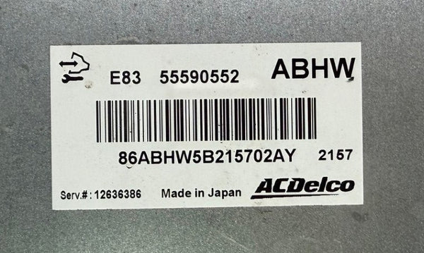 Opel Astra 1.6i ,AcDelco HITACHI E83 55590552  HW 12642926 Software 12654173