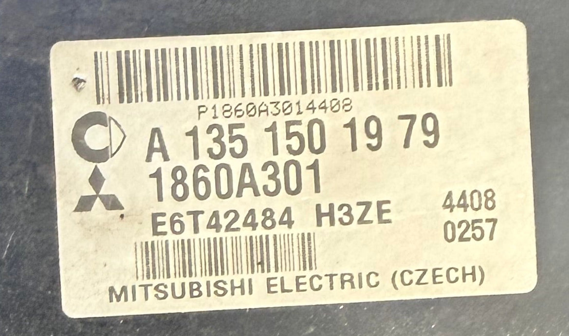 IMMO OFF File Mitsubishi Smart For Four E6T42484 A1351501979 HW 1860A301 SW JM4601 Software upgrade 1860A304 I MH8102F I