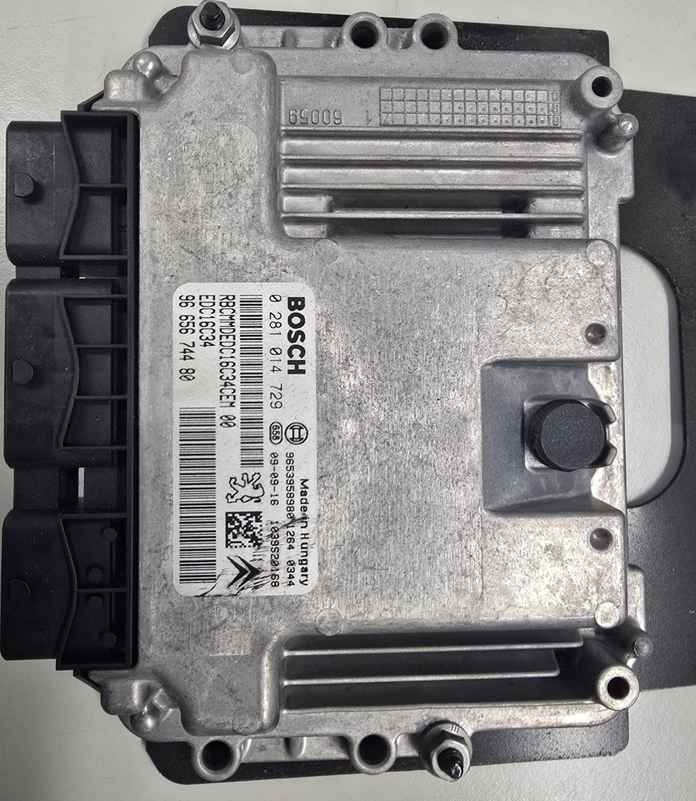 Original Files Citroen C4 1.6 HDI EDC16C34  0281014729  9665674480  SW 1037386171  Software  upgrade 1039398210