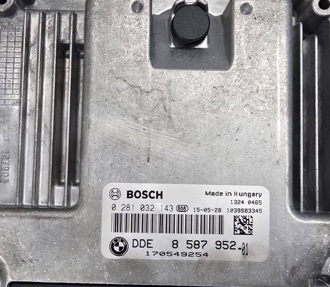 Original Files BMW Serie 1  115 HP Bosch EDC17C50 DDE8587952 HW 0000A0A061C00  SW 00000A0B701100  Software upgrade 0000282670110A Motor B37 DME__DDE701a BMW DPF B90568