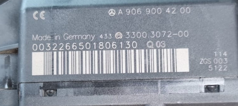 Original Files , Dump , Mercedes Sprinter W906 AN A9069004200 ZGS003 , Flash und EPR