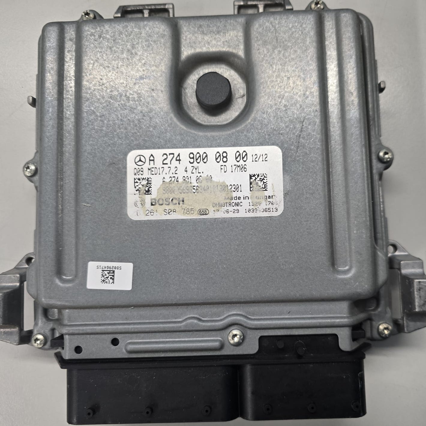 Original Files , Motorsteuergerät Dateien Mercedes C klasse 1.8 W205  OEM A2749000800 Bosch MED17.7.2 0261S08785 Software 1037526717  Software upgrade 10SW016595