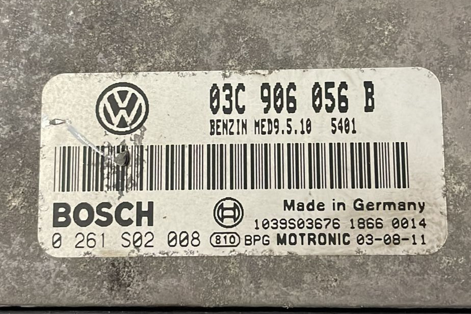 Immo Off File , Wegfahrsperre dateien Volkswagen Golf V 1.6  Bosch MED9.5.10 03C906056B 0261S02008