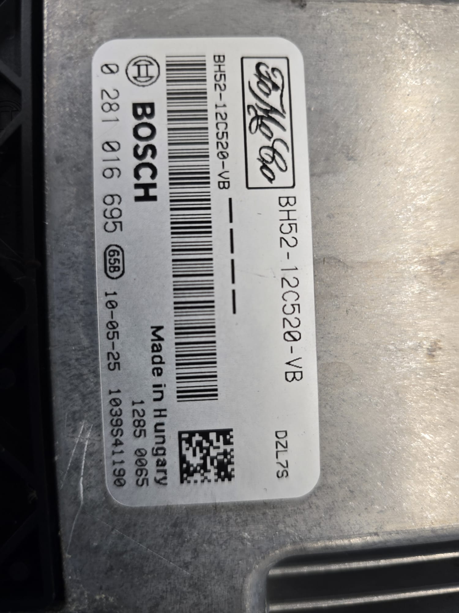 Original Files Land Rover Freelander 2.2 Bosch EDC17CP42 0281016695 BH52-12C520-VB  HW AG91-12B684-PA  SW  BH5212C520VC  Software upgrade BH5212K532VSF  Rover AGR H207409