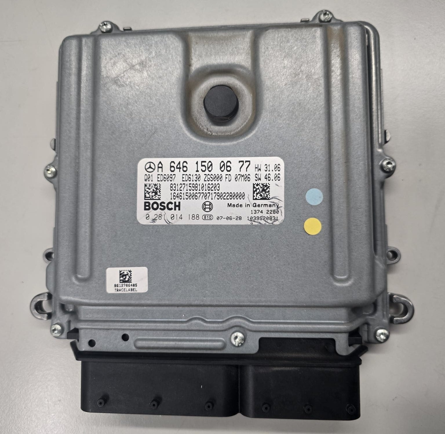 Original Files Mercedes Vito W639 2.2 CDI  EDC16CP31 A6461500677 0281014188 SW 1037386789  Software ugrade P409705