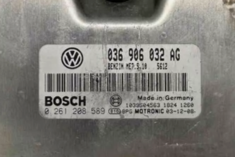 Immo Off File VW Golf MK5 1,4 Engine BCY Bosch ME7.5.10 03G906032AG 0261208589