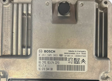 Original Files Peugeot Citroen Bosch MEV17.4  0261S05963 9667054480  HW 9666320880 SW 9666319780 Software upgrade 9677894880