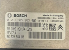IMMO OFF File  Peugeot Citroen Bosch MEV17.4  0261S05963 9667054480  HW 9666320880 SW 9666319780 Software upgrade 9677894880