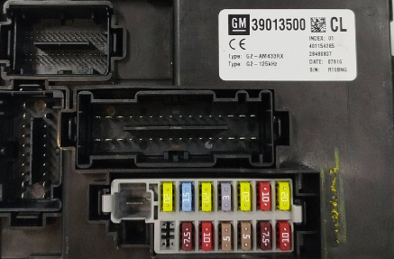 Original BCM Files , dump Opel Meriva B Delphi 39013500 Flash 70F3634