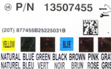 ملفات BCM الأصلية، ملفات وحدة التحكم في شبكة السيارة أوبل أسترا J OEM أوبل GM 13507455