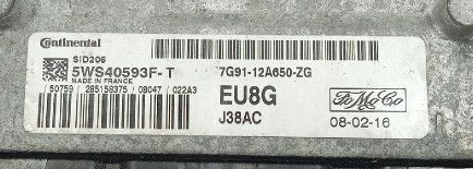 Original Files I Ford Galaxy S-Max 2,0  SID206   I 5WS40593F-T  7G91-12A650-ZG  6G91-12B684-BA   EU8G I   HW CAFRBC10FRBC100   5WS40593F-T   SW  10222768AA  Software upgrade  7G91-12A650-ZM