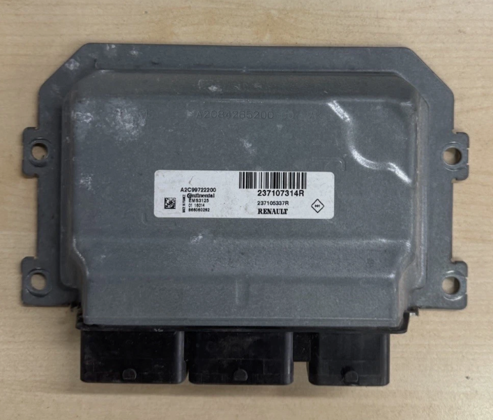 Geprüft Renault Dacia Motorsteuergerät ECU EMS3125 237107314R A2C99722200