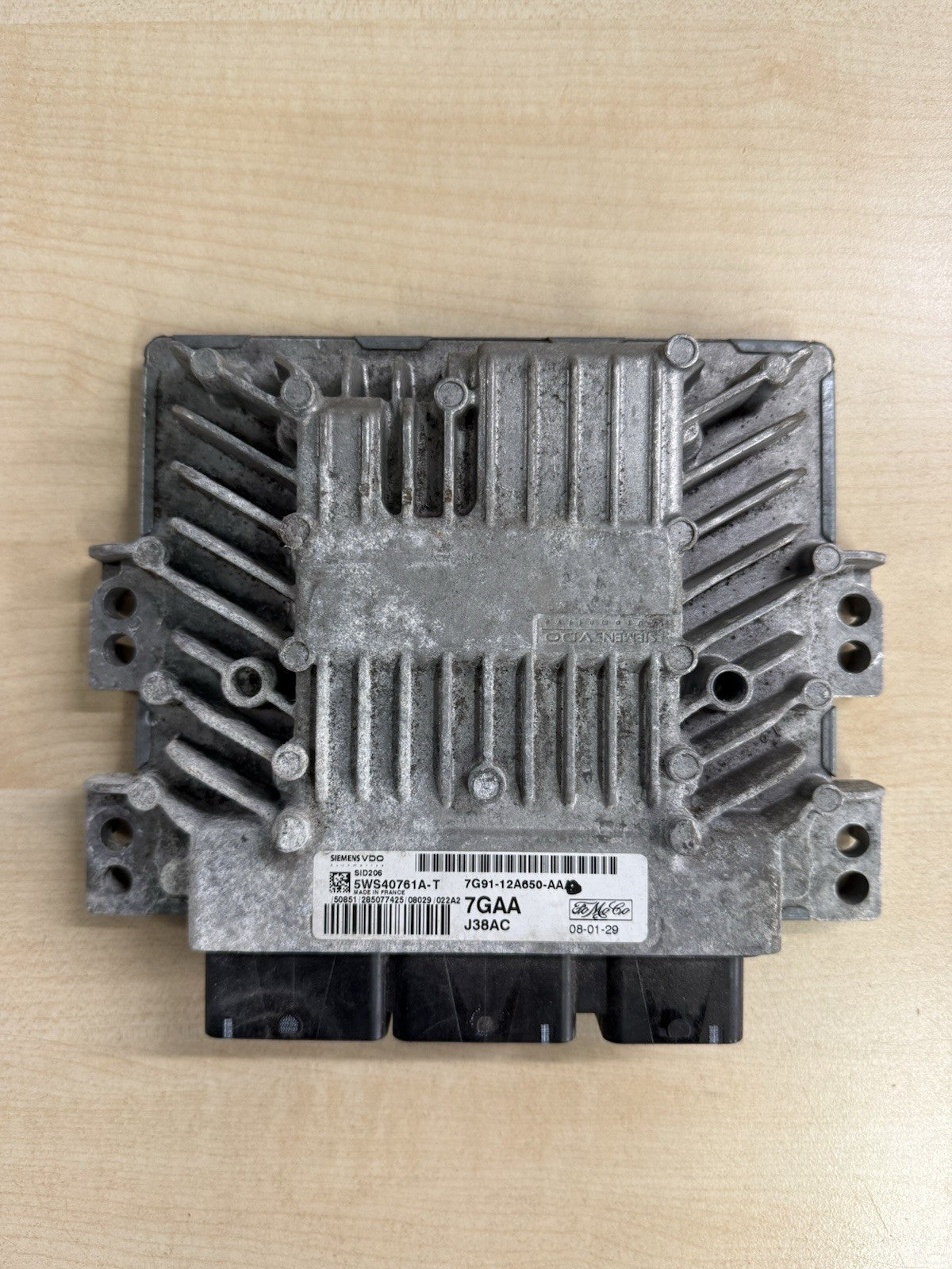 Plug&Play INK PROGRAMMIERUNG Ford 2.0 TDCI ECU 7G91-12A650-AAA 5WS40761A-T