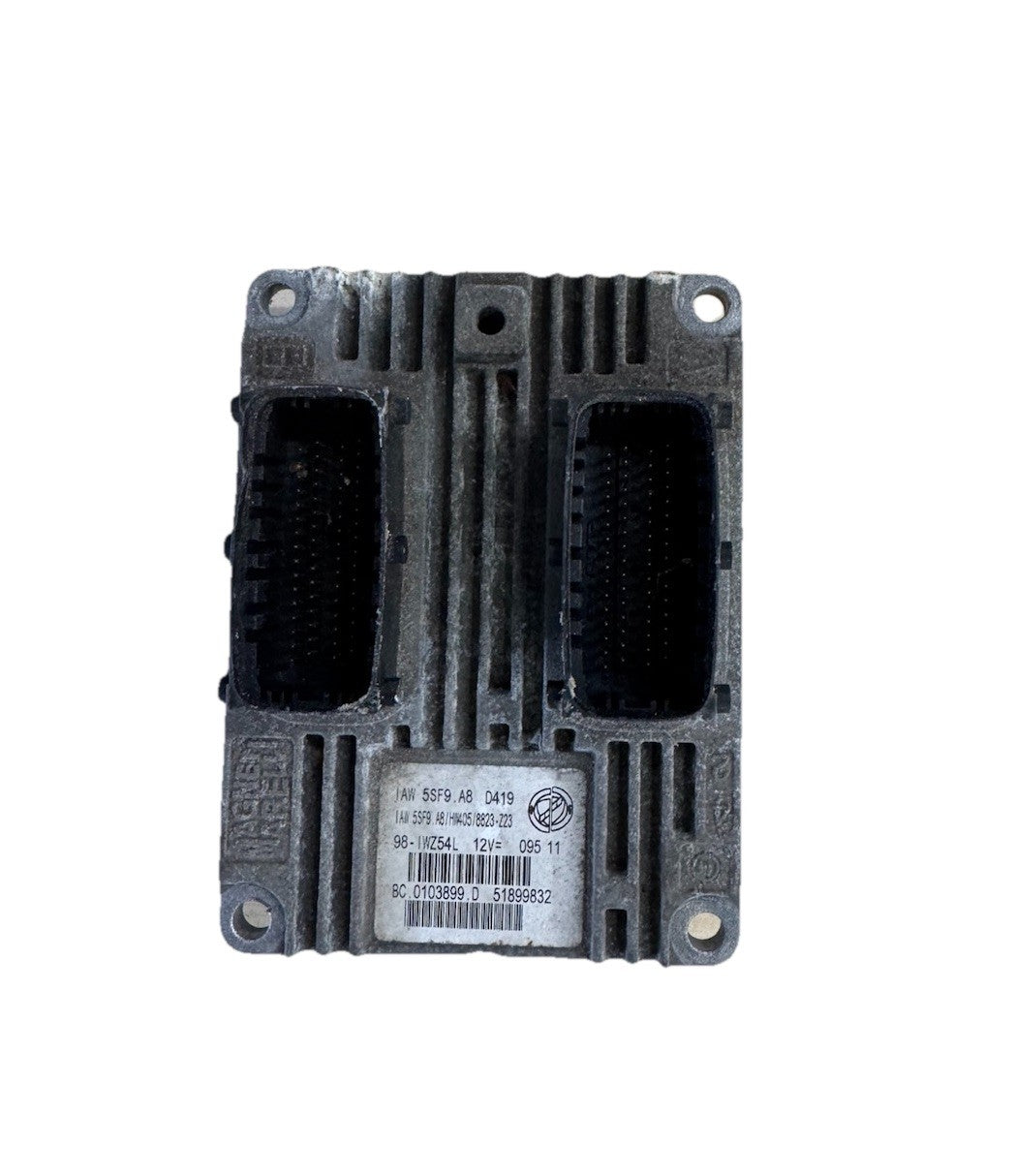 Plug&Play ENTSPERRT Fiat Punto Motorsteuergerät ECU 51899832 IAW5SF9.A8