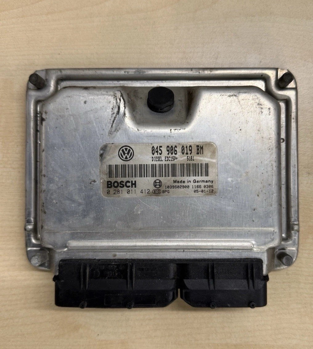 PLUG&PLAY ENTSPERRT ECU MS Skoda Fabia Bosch 0281011412 045906019BM