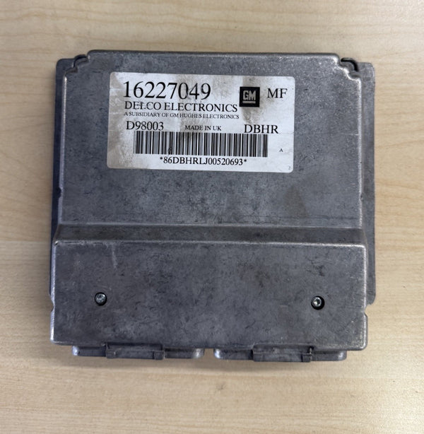 Geprüft Opel Astra G 1,6 Motorsteuergerät ECU X16SZR Motor 16227049