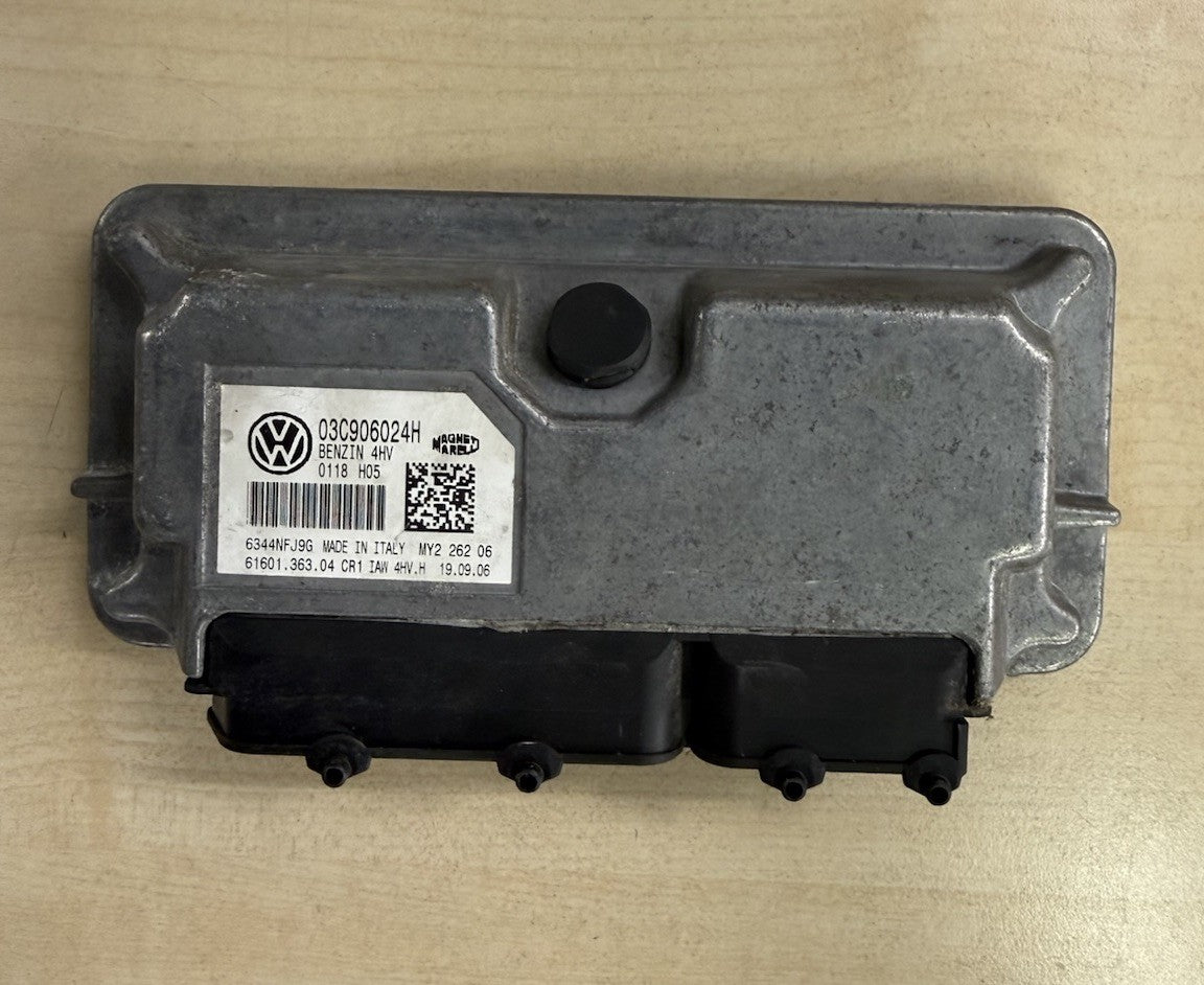 Plug&Play ENTPSPERRT SEAT 1.4 ECU Steuergerät 03C906024H 6160136304