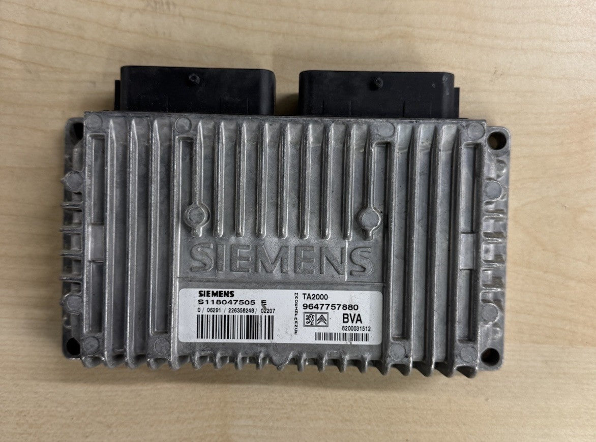 Geprüft Tested ✅ Renault Getriebesteuergerät TCU9647757880 S118047505E