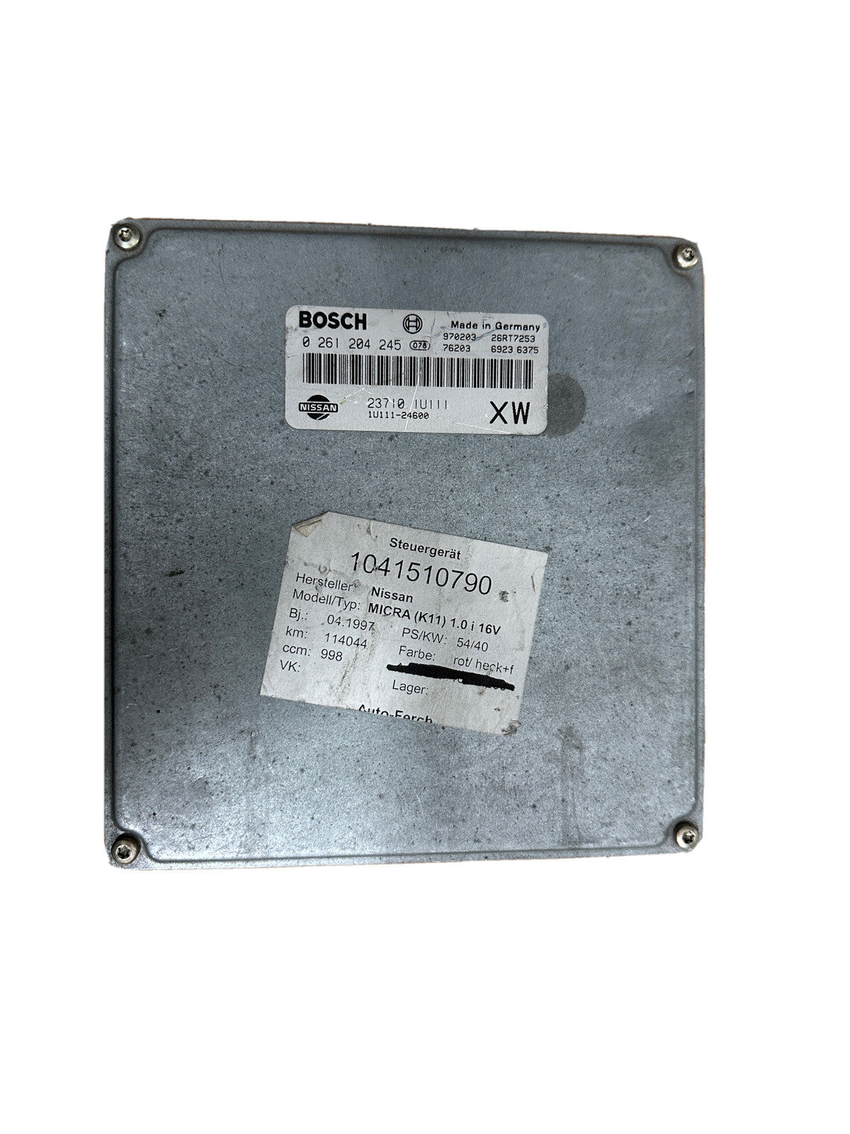 Motorsteuergerät (OHNE WFS)  Nissan Serena 1.6 16V 97  23710-7C202 XP 0261204220