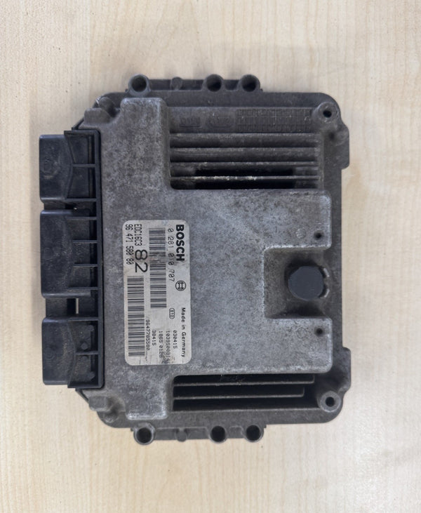 INK Daten Kopie Peugeot 206 1.4 Motorsteuergerät 0281010707 9647158080