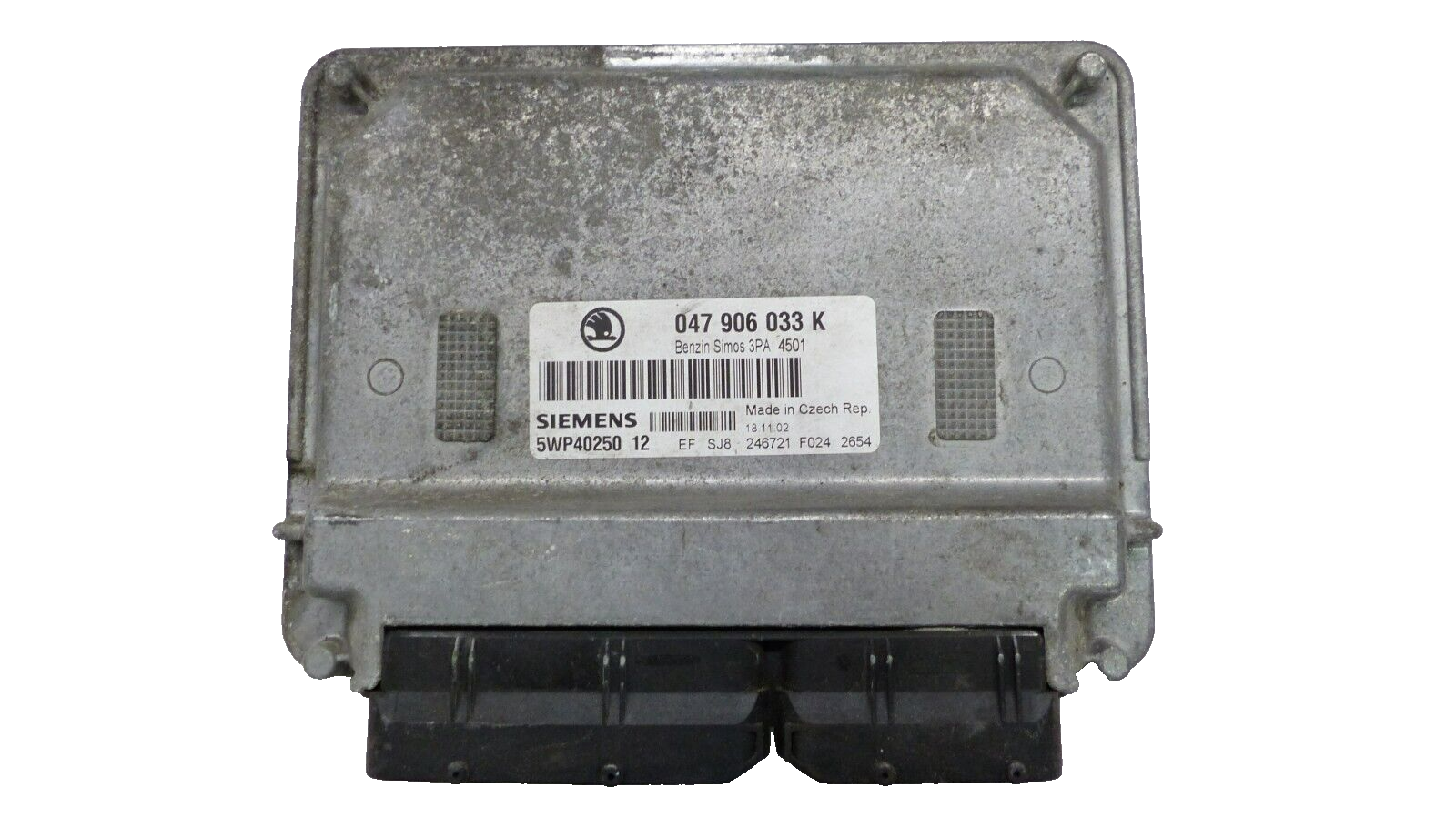 PLUG&PLAY ENTSPERRT Skoda Siemens 5WP40250 Motorsteuergerät 047906033K
