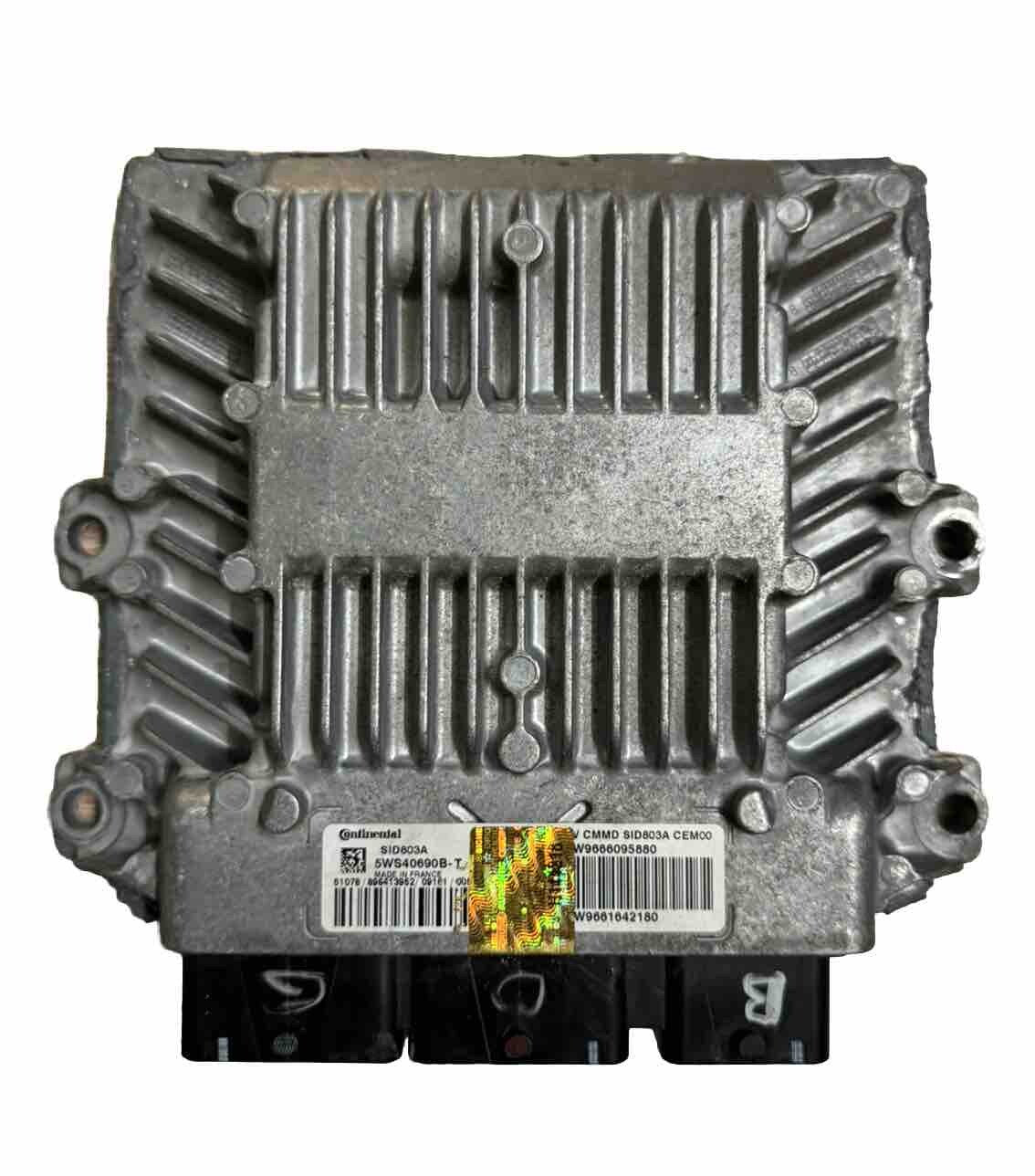 (OHNE WFS) Plug&Play Citroen C4 100KW Motorsteuergerät 5WS40690B-T SW9666095880