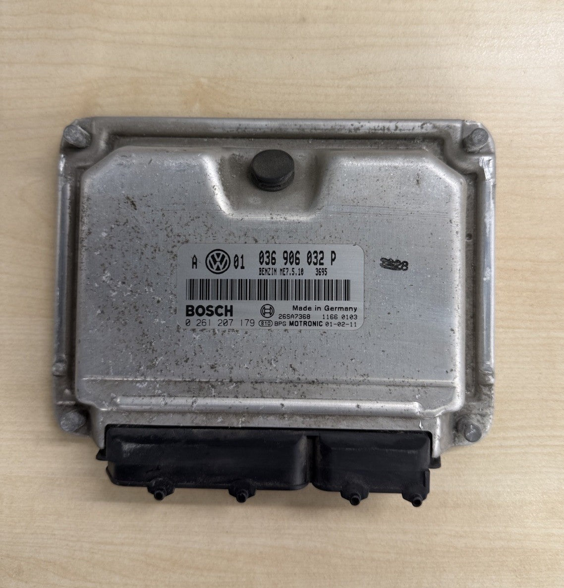 Plug&Play ENTSPERRT VW Golf 4 ECU Steuergerät 036906032P Bosch 0261207179