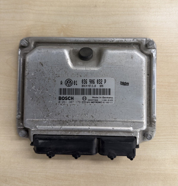 Plug&Play ENTSPERRT VW Golf 4 ECU Steuergerät 036906032P Bosch 0261207179