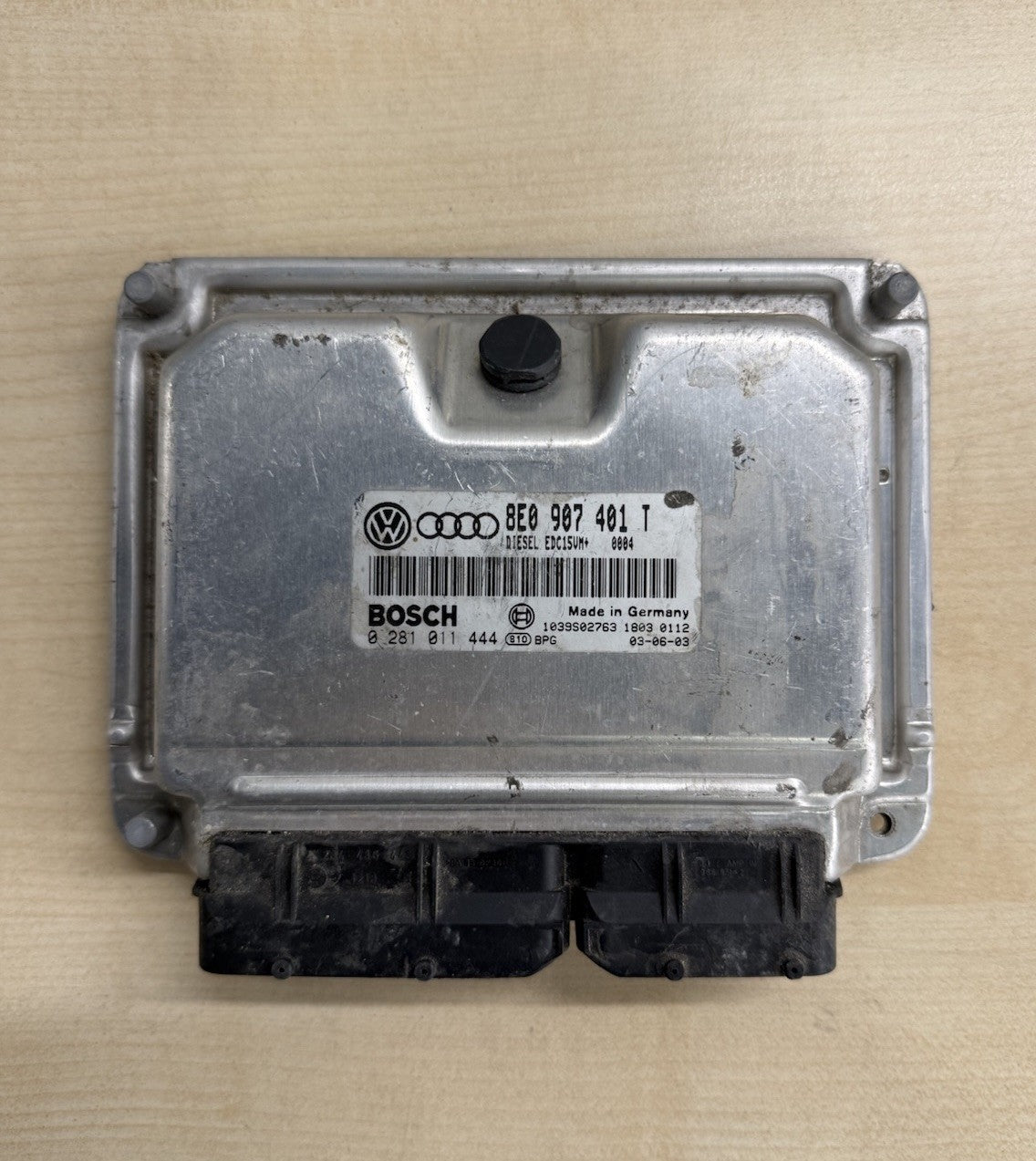 Plug&Play ENTSPERRT VW Audi Skoda ECU MS 2.5 8E0907401T 0281011444