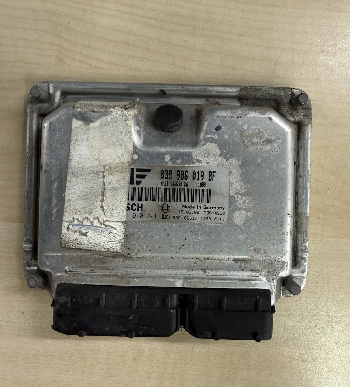 Plug&Play ENTSPERRT FORD 1.9 TDI ECU MS 038906019BF 0281010221