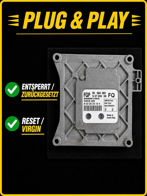 Reset Entheiratet ECU MS Opel Astra H Zafira B 1,8l 140PS 55564081 5WK9425