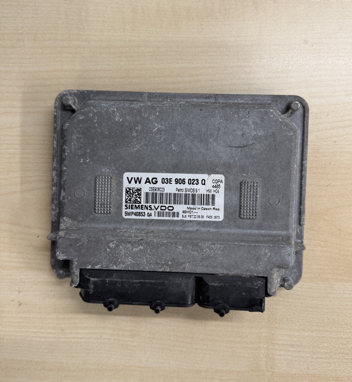 Plug&Play ENTSPERRT Motorsteuergerät ECU Seat Skoda 03E906023Q 5WP40853