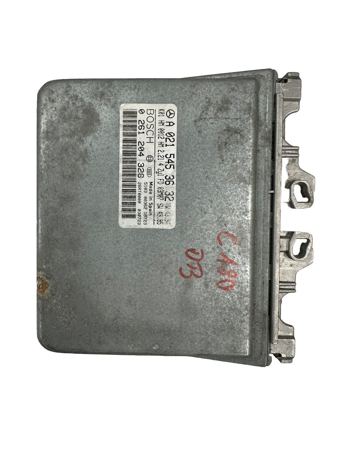 Geprüft Mercedes C Klasse Motorsteuergerät Bosch 0261204328 A0215453632