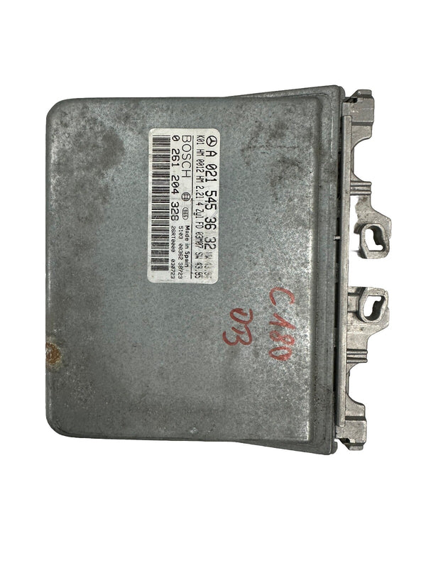 Geprüft Mercedes C Klasse Motorsteuergerät Bosch 0261204328 A0215453632