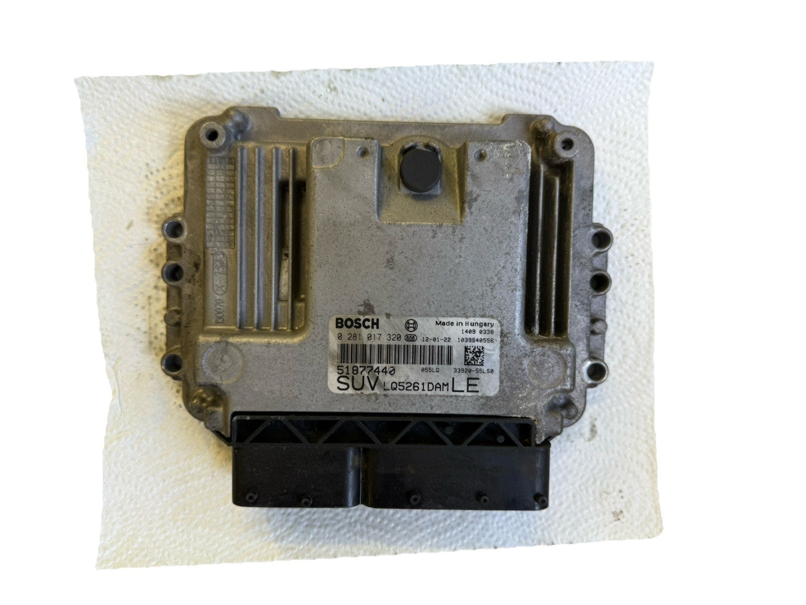 Plug&Play Motorsteuergerät 0281017320 51877440 FIAT 2.0 MJET ECU