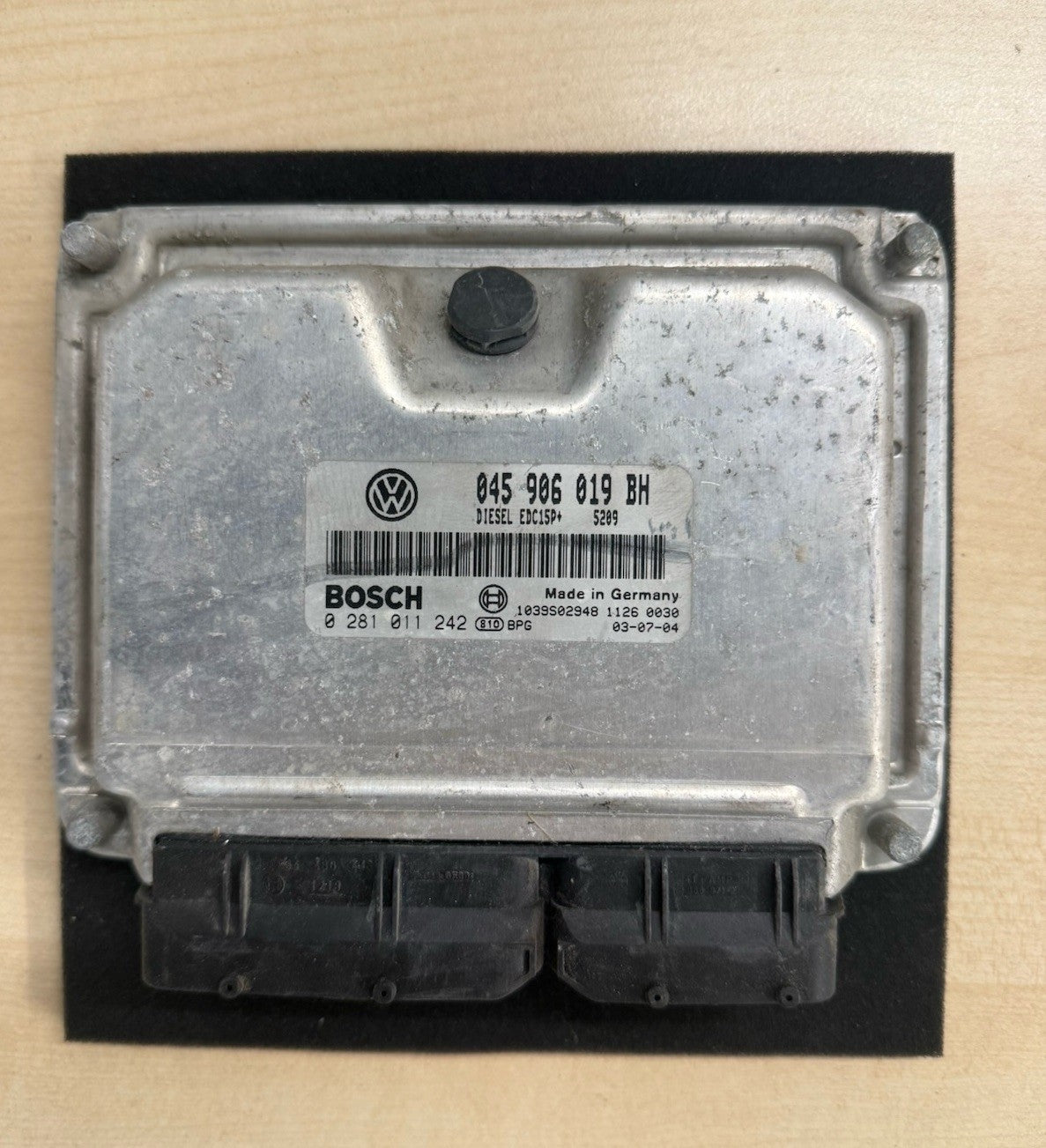 Plug&Play ENTSPERRT VW Polo 1.4 TDI ECU MS 045906019BH 0281011242