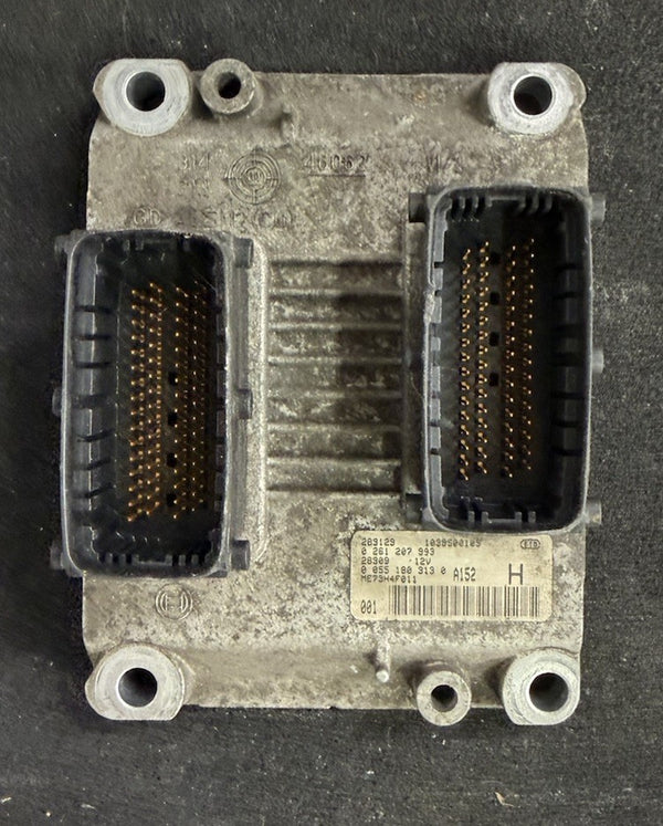 Geprüft Fiat ECU Motorsteuergerät 1039S00105 0261207903 ME73H4F011