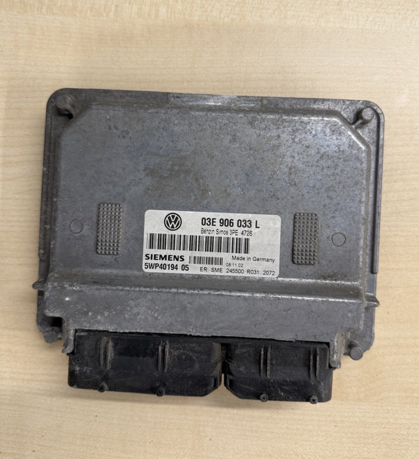 Plug&Play ENTSPERRT Motorsteuergerät ECU VW Polo 1.2 03E906033L 5WP40194