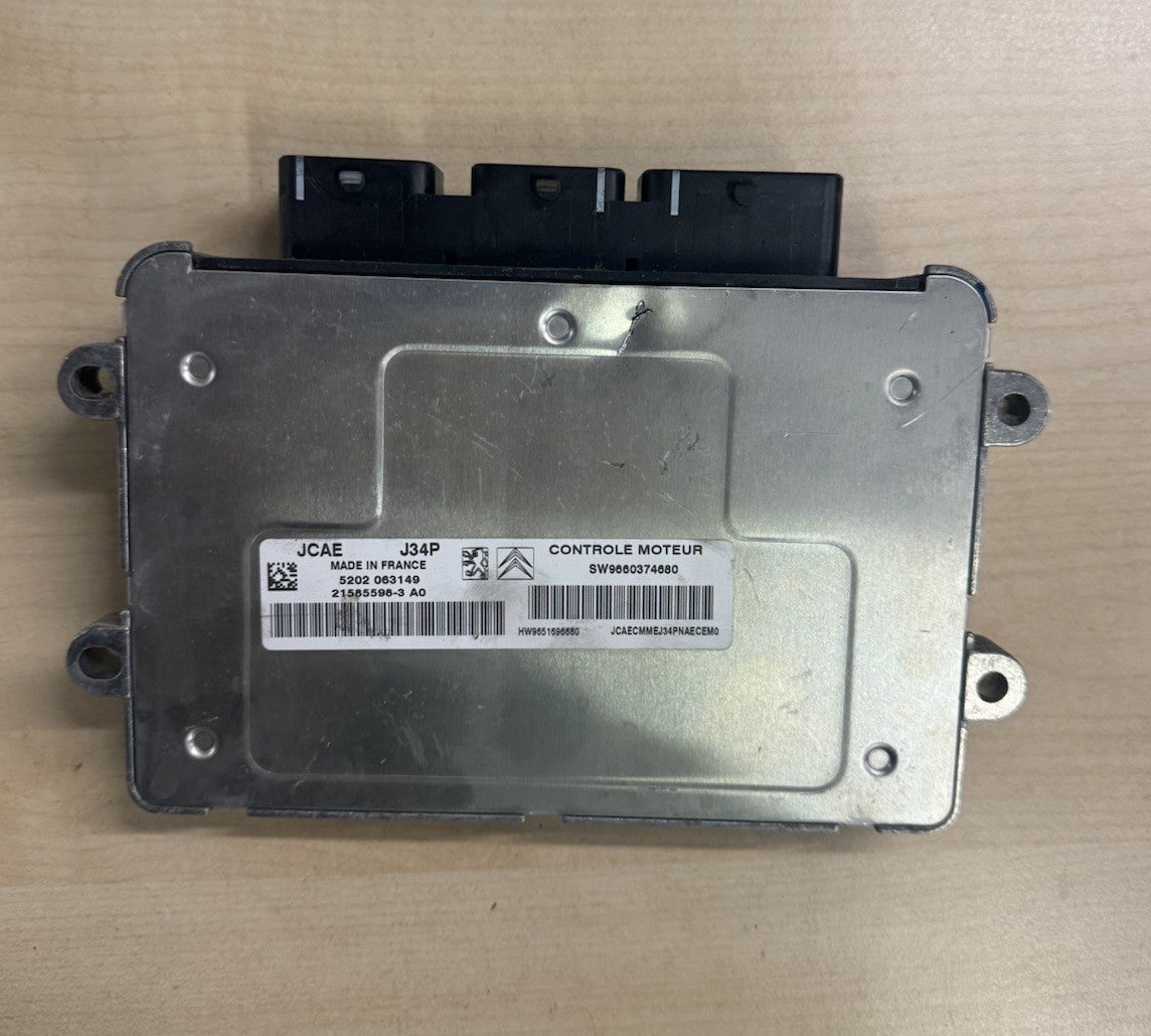 Plug&Play ENTSPERRT PEUGEOT Citroen EcU MS SW9660374680 HW9651696680