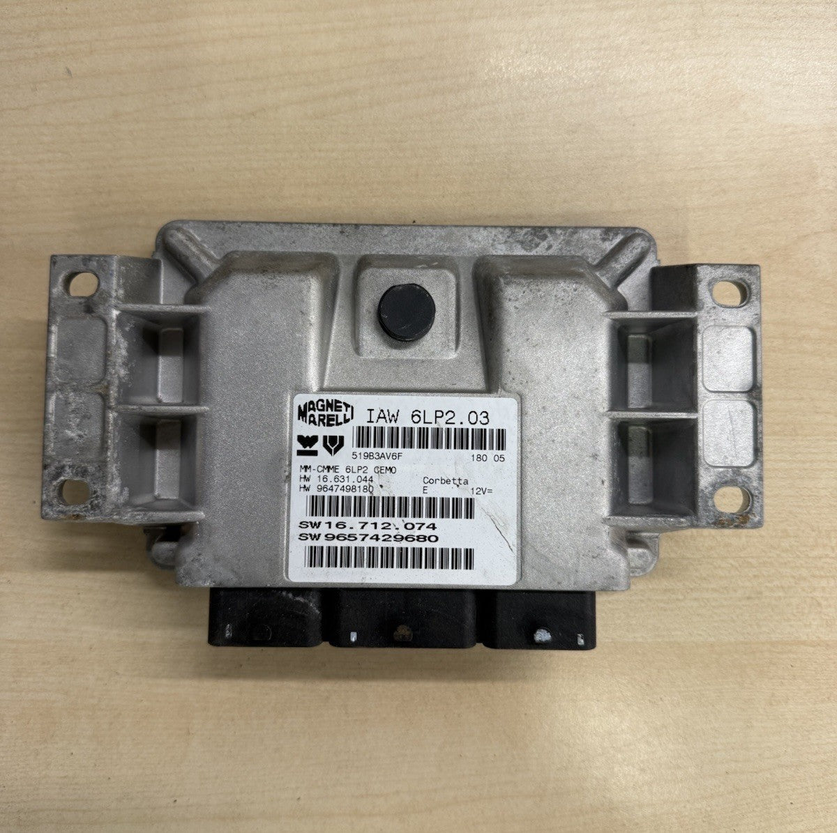 Plug&Play ENTSPERRT Peugeot CITROEN MS 9647498180, 9654722580 IAW6LP2.03
