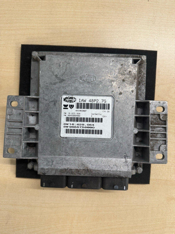 Geprüft Citroen ECU Motorsteuergerät IAW 48P2.7G 9645989480 9655756880