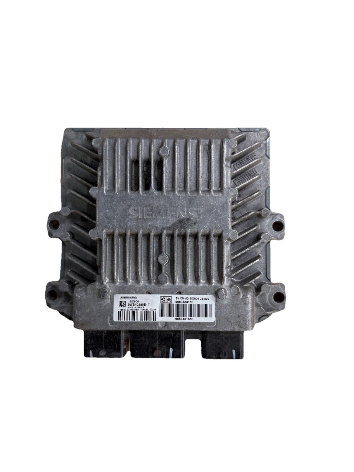 Plug&Play ENTSPERRT Citroen C3 5WS40285E-T Motorsteuergerät 9663483180