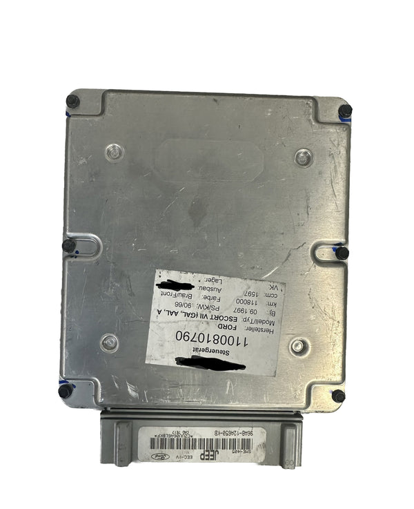 FORD Motorsteuergerät 1.6l 16V 90PS 96AB-12A650-KB JEEP OHNE WFS , IMMO OFF
