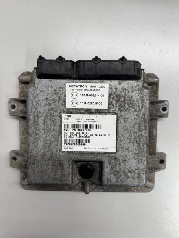 GEPRÜFT Fiat doblo 1.6 Gasanlage Steuergerät Metatron 55187974 6A0.3B0.00.01