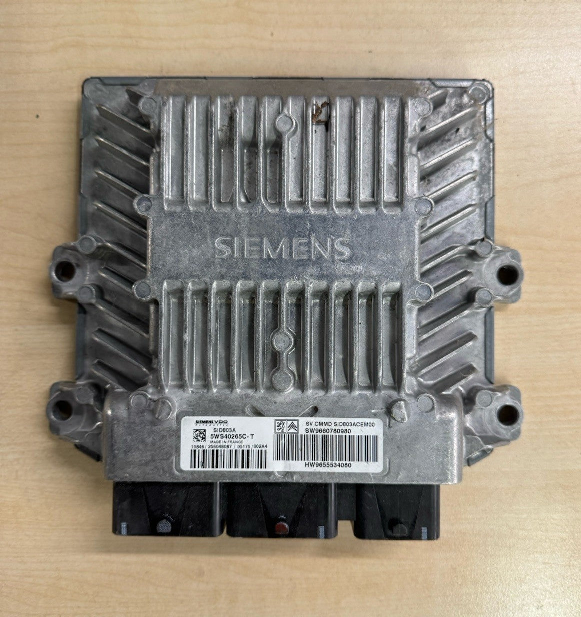 Plug&Play ENTSPERRT Peugeot 2.0 HDI ECU Steuergerät 5WS40265C-T, 9660780980