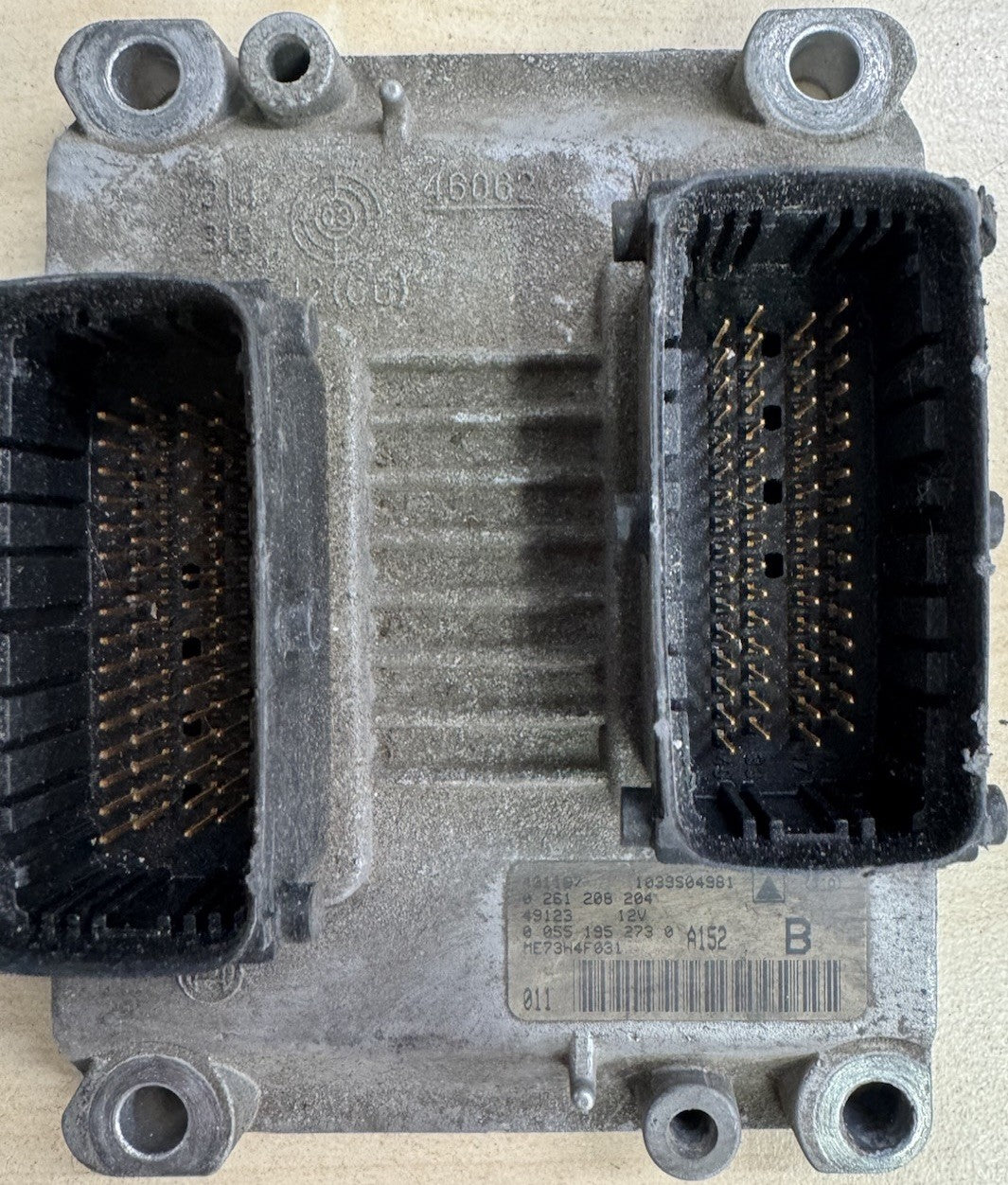 GEPRÜFT Fiat Stilo 1.4 16V Motorsteuergerät ECU 0261208204 1039S04981
