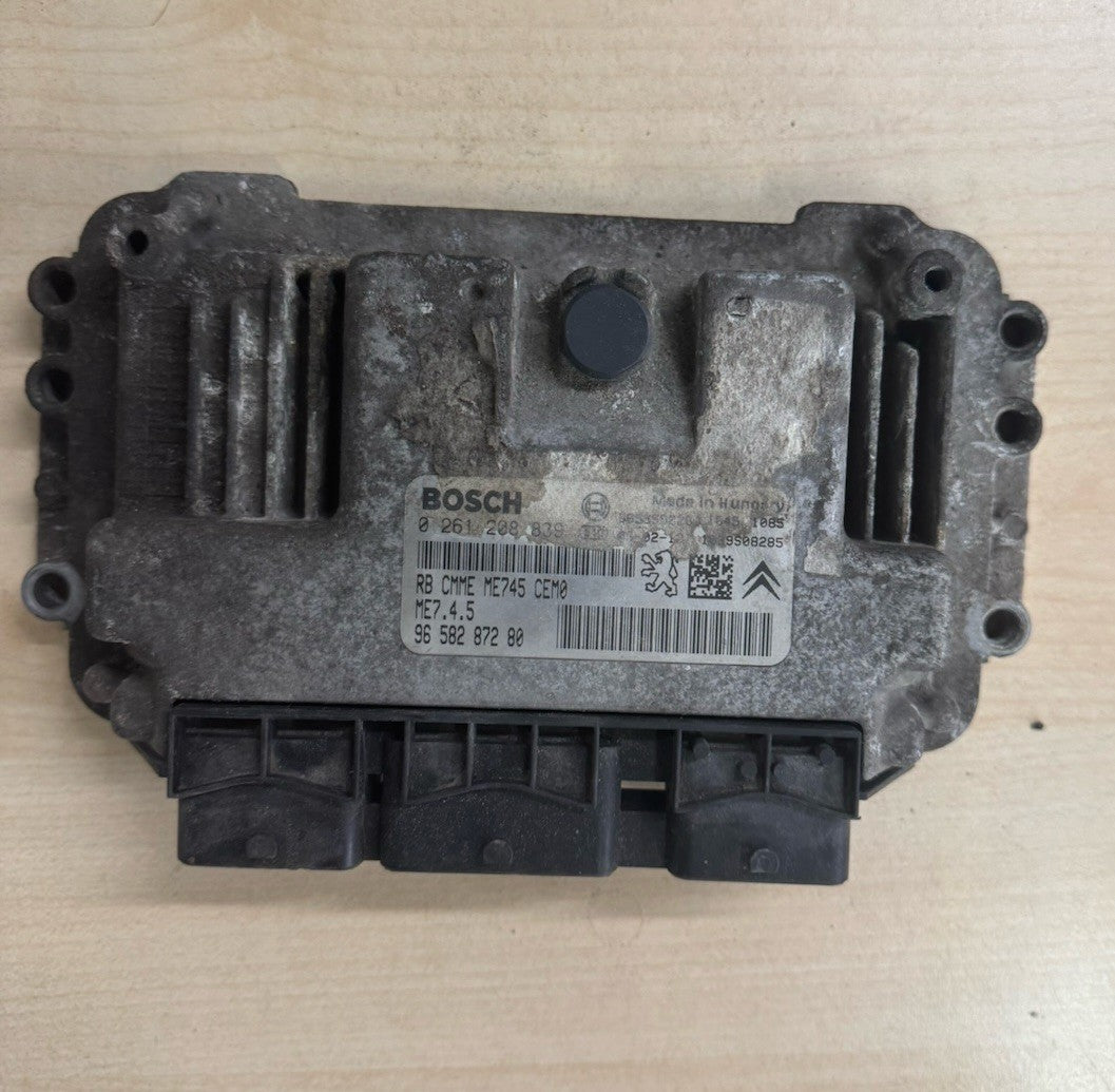 Plug&Play ENTSPERRT Peugeot 206 1.6 ECU MS 0261208839 9658287280