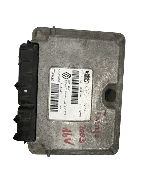 Geprüft Renault Twingo ECU Motorsteuergerät 8200207499 CFC203R.02 8200090295